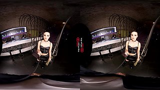 Filthy Dog; Hot Brunette Pornstar Dominates You And Demands Anal Sex