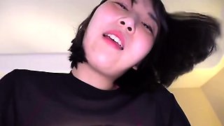 Mexicana blowjob with her big boobs