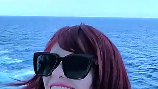 Fucked in the Public Toilet of the Boat