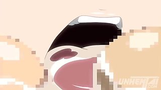 Hot Asian Schoolgirls Fuck in Hentai Gangbang - Subtitled Sex