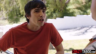 Big bootie teenager Laney Grey gets pounded hard