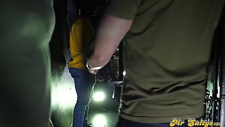 Bts bukkake porn with busty MILF