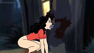 Halloween Hentai Special: Crazy Fucking at Crystal Lake Camp with Octopussy