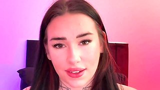 Busty British College Teen Dominates you ASMR JOI