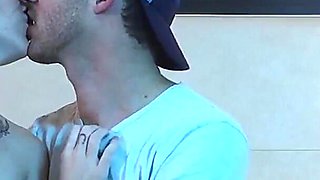Kissing Super Sexy Petite Tatted Teen - Compilation 2