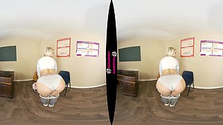 White Lie Wanker - Cute Blonde Slut Striptease - Sexlikereal
