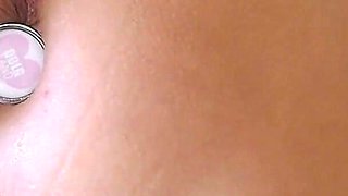 Daddy´s Girl Butt Plug Filled Ass and You Cum Over Her Bottom