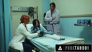 PURE TABOO Asian Virgin Lulu Chu Gets ALIEN DICK DRAINED By Stepmom Penny Barber  Dr. Sophia Locke!