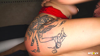 Czech porn master Marcello Bravo fucks redhead Yae Triplex without mercy and fists her pussy