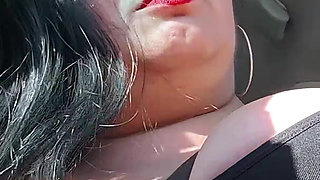 Sharing My Tits in Outdoor Public Route