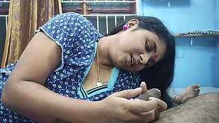 Hot Malayali Stepmom Gives Step Son Blowjob & Hard Fuck - Indian Homemade Sex