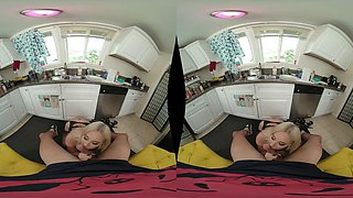 Savbond: Big Tits, Blowjob  Blonde VR Porn