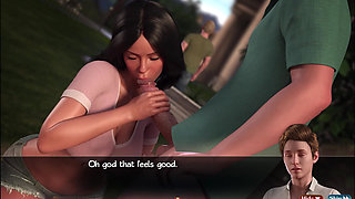 this girl sucked my dick she was so horny and swallowed my cum