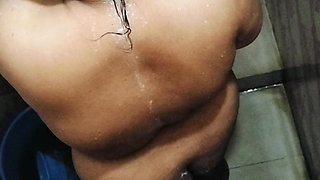 Desi Wife Taking Bath After Hardcore Fuck