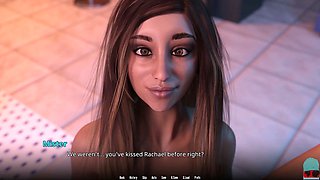 Playful toon adventure featuring big titted characters and a cute mom scene