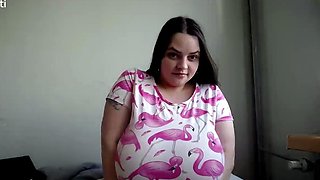 Amateur Big Boobs jerks Big Dick