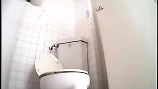 Solo asian girl hidden cam toilet room orgasm