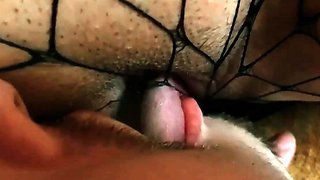 BBW Babe Sucks and Fucks in Hotel After Party