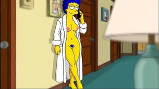 Marge Simpson Foot Fetish Hentai Compilation - MILF Feet Licking & Soles in HD Cartoon Sex