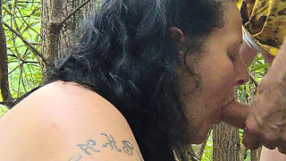 At the Big Camp Party, a Stranger Got Her Gaggy and Doggystyle Splapping