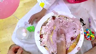 Amirah Adara - ANAL Birthday Virgin TINDER date with
