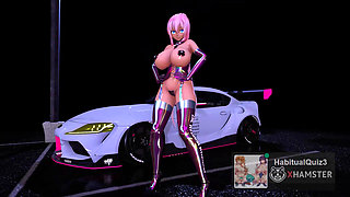 mmd r18  Whiplash luka in party car sex public milf fuck all bbc 3d hentai