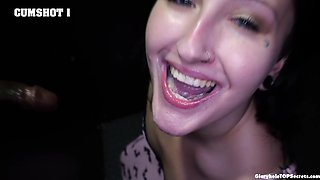 11 cumshots swallowed is just IN-SANE!