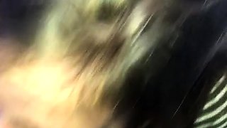 Czech amateur blowjob and fucking POV in public