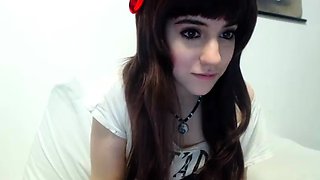 Close up teen pussy gaping action
