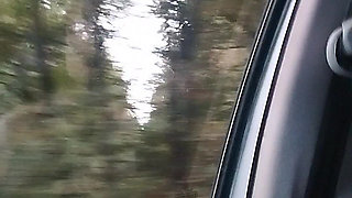 I took my clothes off in the car for the first time