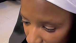Young Nun Gets Fucked for the First Time by Her Stepdad
