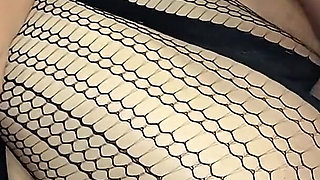 Stepmom MILF Latina Cheats on Husband in Lingerie and Heels with Hard Pussy Creampie