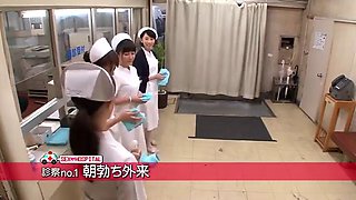 5 Japanese nurses sucking a cocks ft. Yui Hatano: Blowjob, Milf  Asian Porn