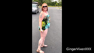 Flashing Scooter Exhibitionist