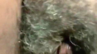 Stimulating My Clit Riding Big Dildo