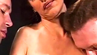 Screw My Wife Club featuring baby's double penetration scene