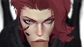 Black Widow gives a blowjob and makes time to stop you and buy time.