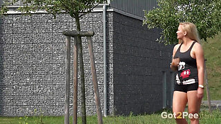 Jenas Bare Pussy by Got 2 Pee where girls come to piss