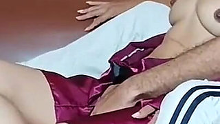 I Give My Stepmother a Massage and We End up Fucking, She Swallows My Semen.