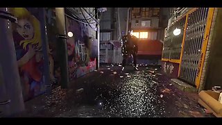 Busty 3D Girl Got Monster Cock Creampie Adventure in Chinatown