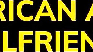 Sexy Black Chick Sloppy Deep Throat Big White Dick On The Road