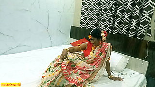 Beautiful hot Bhabhi uncut hardcore sex with dirty hindi audio