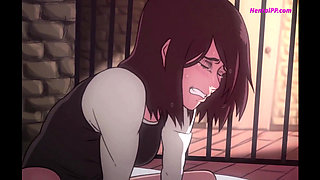 Gabi Braun Sex In The Prison ( Uncensored )