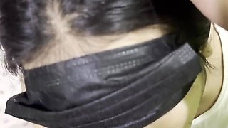 Cute Girl Gave Deep Throat and Facial to Neighbour Birthday Gift