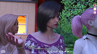 Steamy anime hentai with voluptuous beauties and hardcore cartoon action