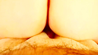 Warming my lover with my ass