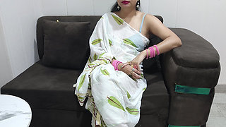 Indian Step Mom Fucked by Step Son with Dirty Talk While Daddy Was Out of Home
