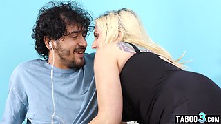 mommy encourages stepson to exercise more