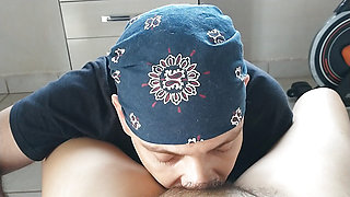 Suck my hairy pussy, your cuckold!