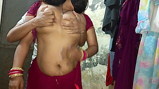 Pinky Bhabhi Was Fucked in Saree and Blouse All Night Long